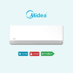 Midea Breezeless E oldalfali split klímacsomag MCB2-12-SP (3,5 kW)